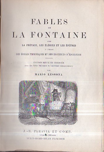 Fables. Avec la Préface, les Élégies et les Épitres à …