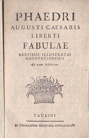 Fabulae brevibus illustratae adnotationibus ad usum Scholarum