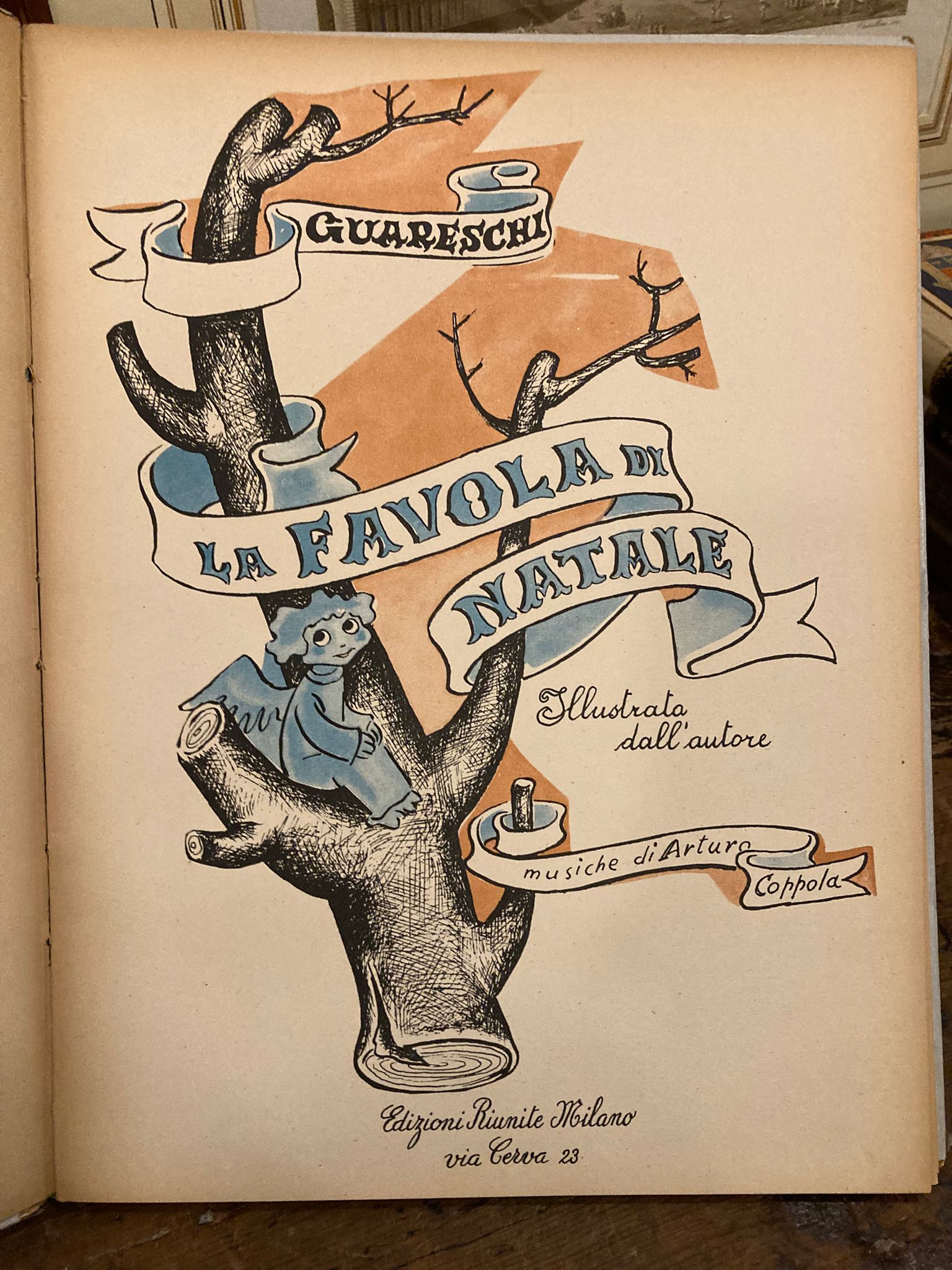 Favola di Natale. Con illustrazioni dell' autore e con musiche …