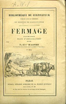 Fermage. Estimation. Plans d'améliorations. Bail