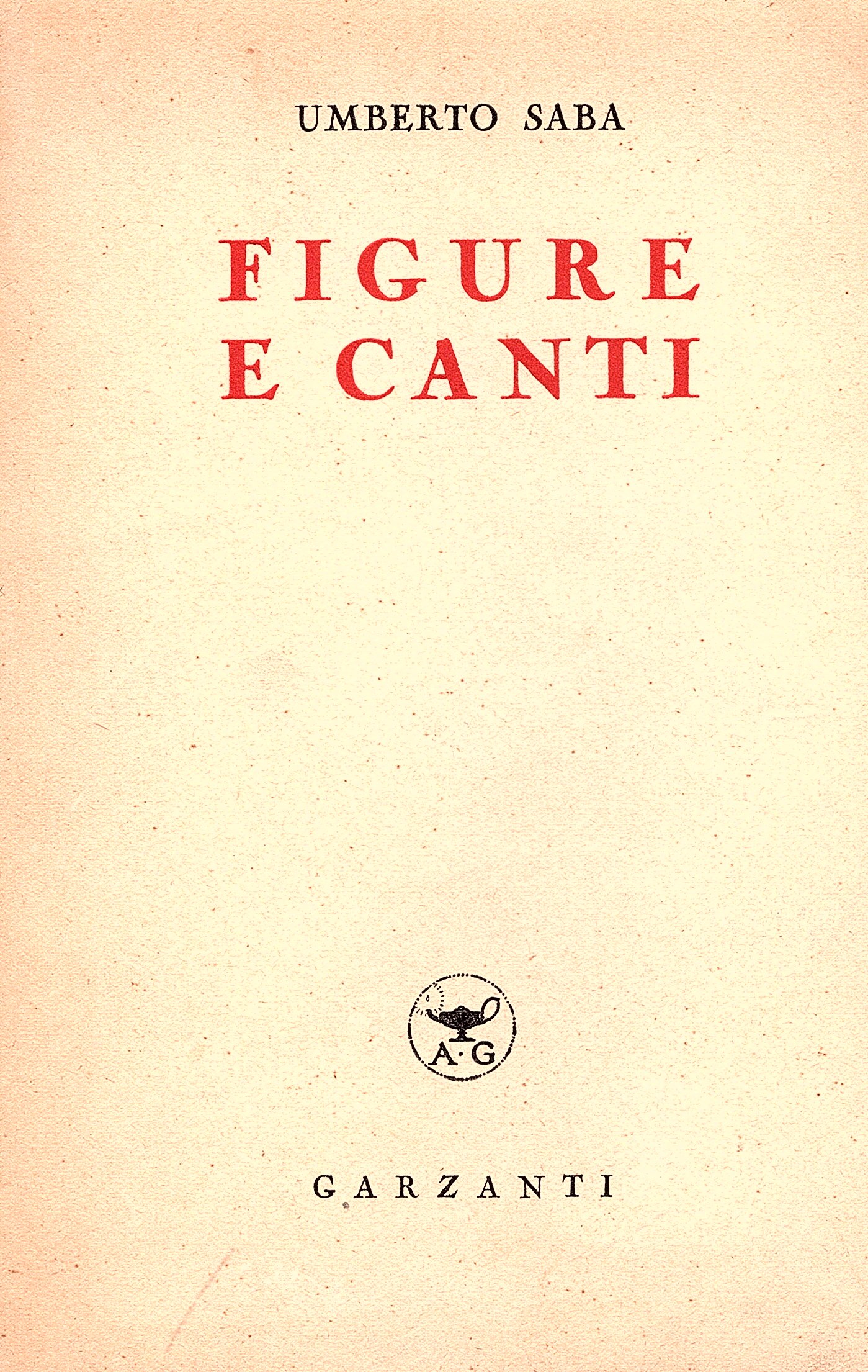 Figure e canti (1921-1925)