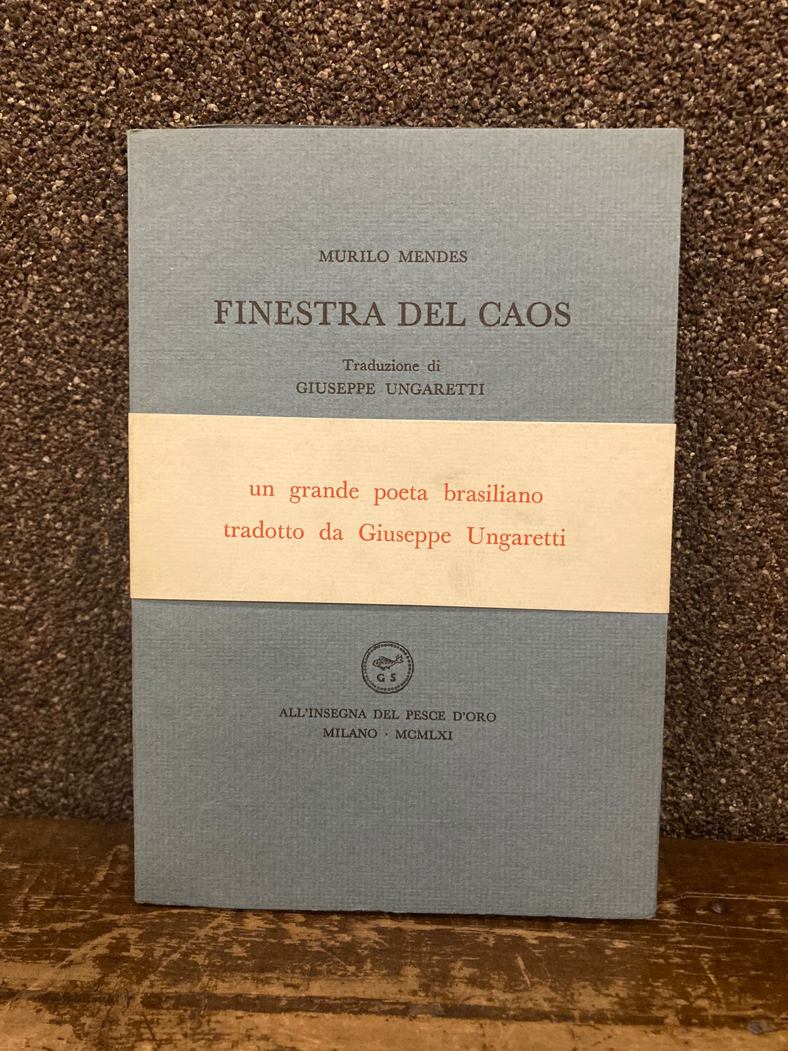 Finestra del caos. Traduzione di Giuseppe Ungaretti