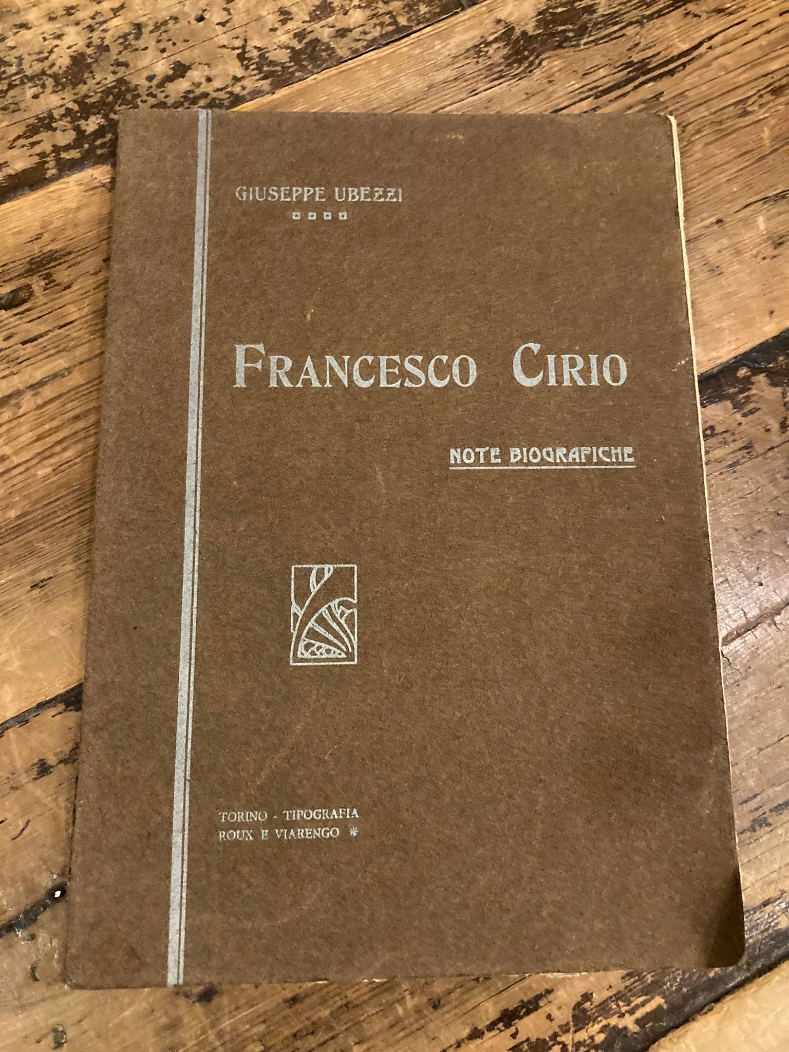 Francesco Cirio. Note biografiche