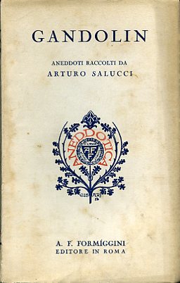 Gandolin. Aneddoti raccolti da Arturo Salucci