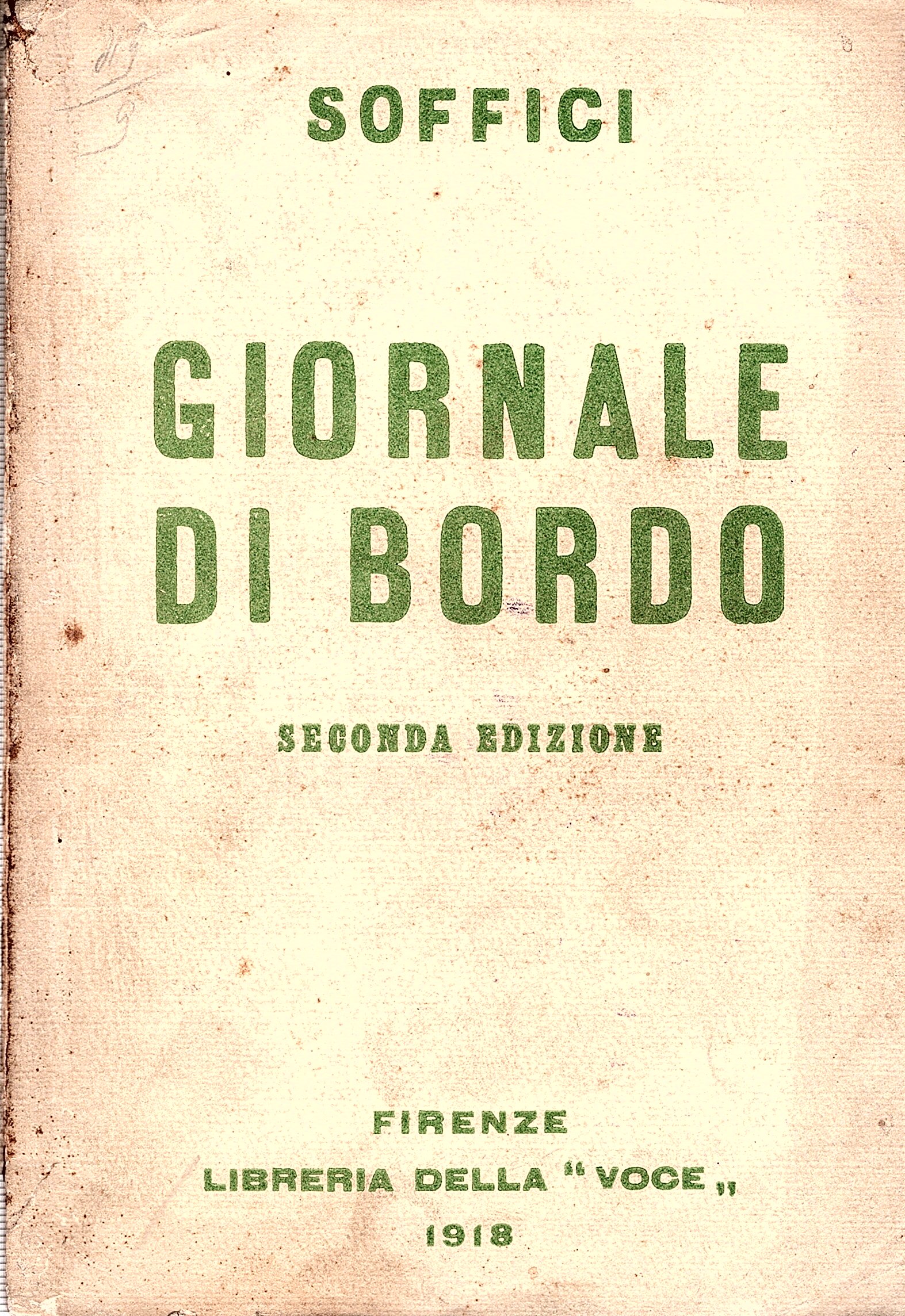 Giornale di bordo. Seconda edizione