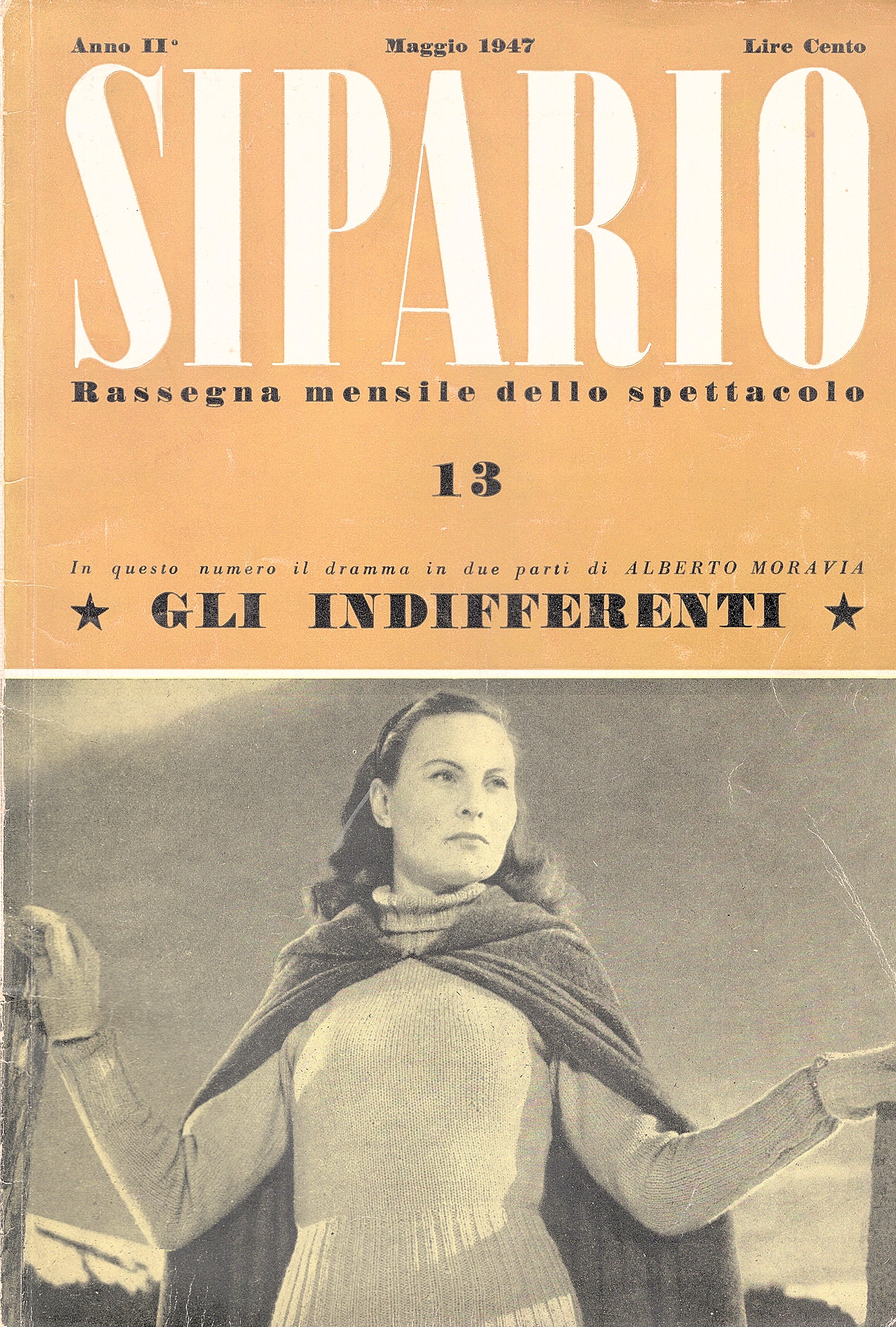 Gli Indifferenti. Dramma in due parti in [SIPARIO Rassegna mensile …