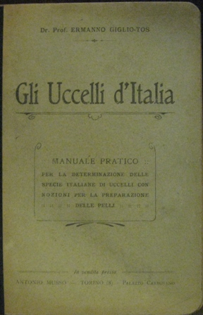 Gli Uccelli d'Italia. Manuale pratico