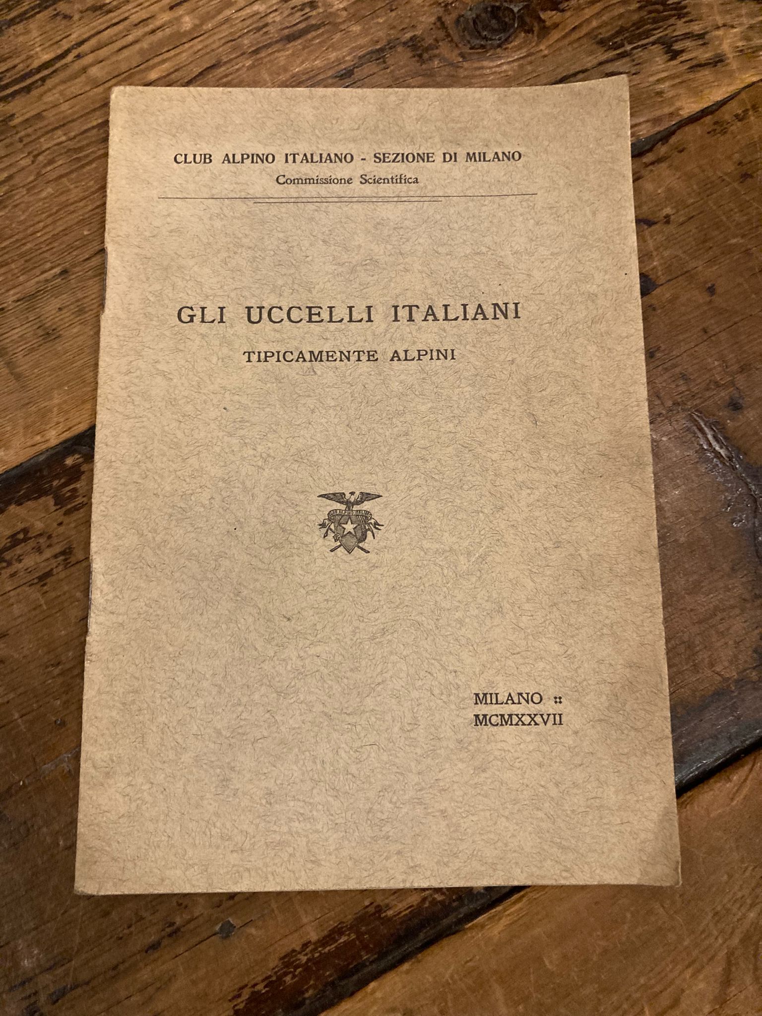 Gli Uccelli italiani tipicamente alpini