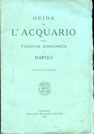 Guida per l'Acquario della Stazione Zoologica di Napoli