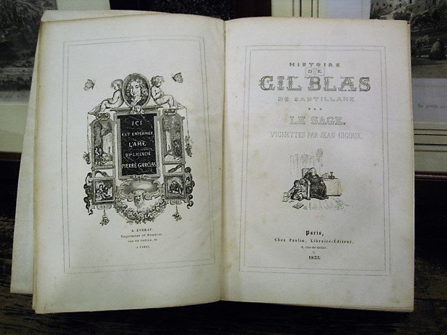 Histoire de Gil Blas de Santillane. Vignettes par Jean Gigoux