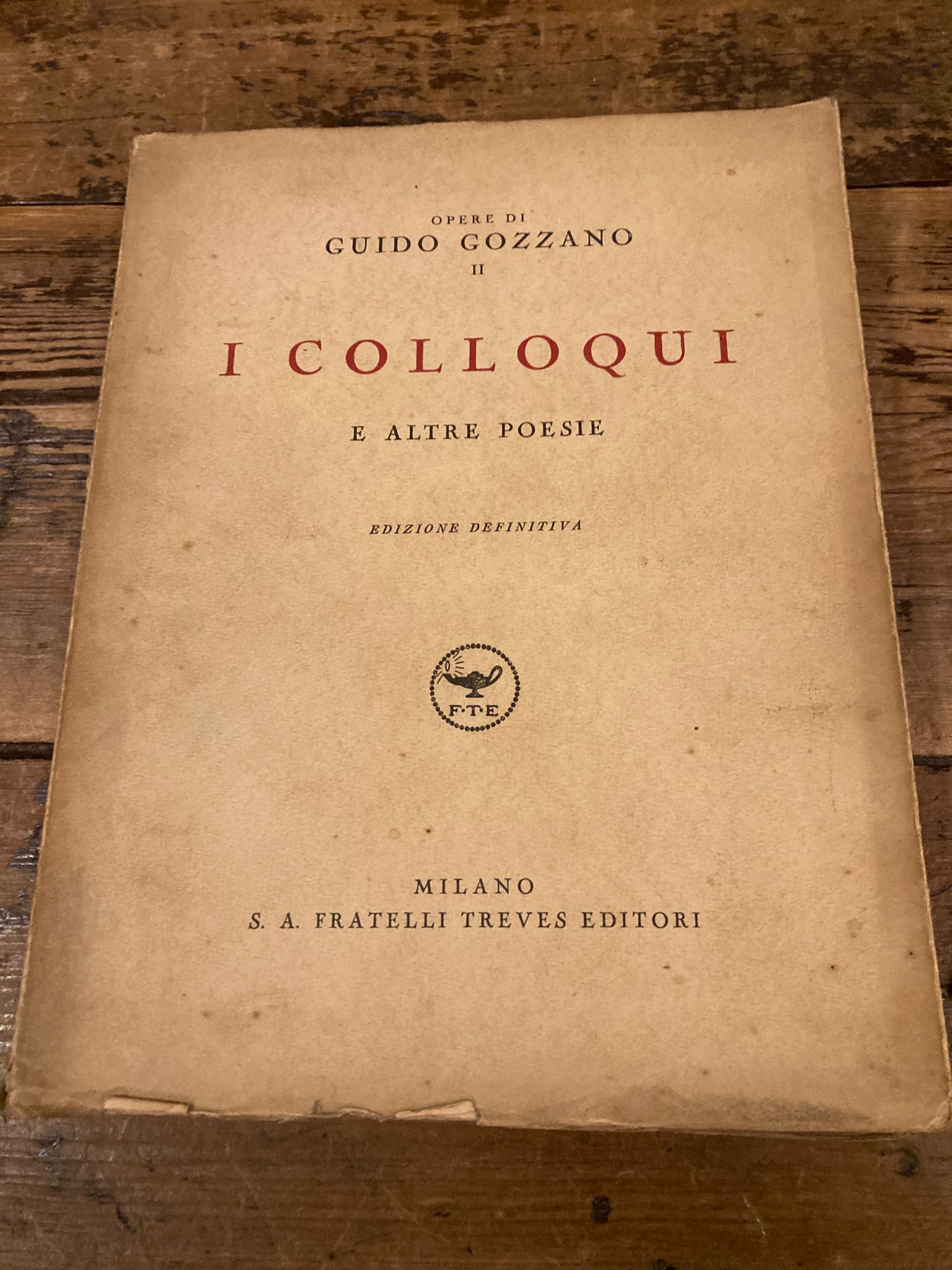 I Colloqui e altre poesie. Edizione definitiva