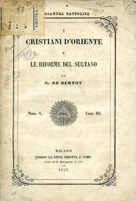 I Cristiani d'Oriente e le riforme del Sultano