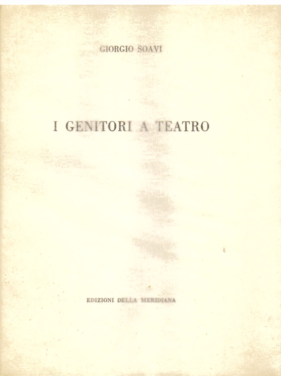 I genitori a teatro