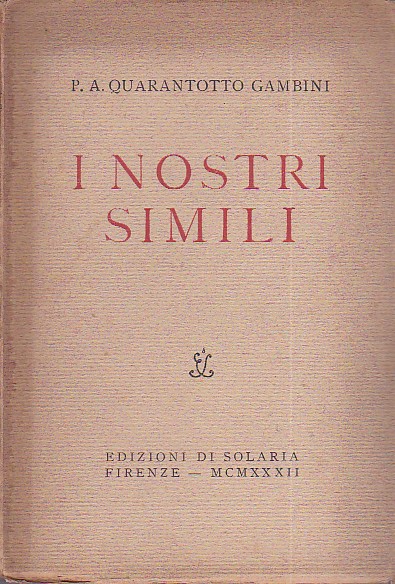 I nostri simili. I tre crocefissi - Il fante di …
