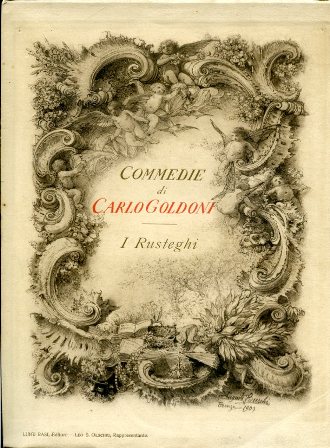 I Rusteghi. Commedia in lingua veneziana di tre atti in …