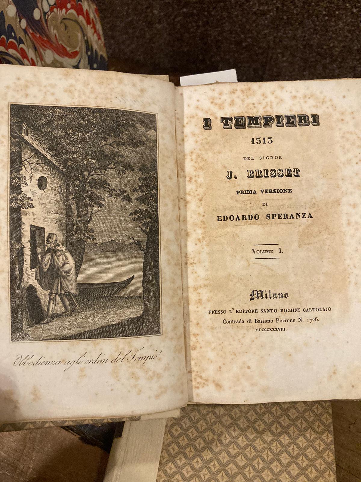 I tempieri 1313 di J. Brisset. Prima versione di Edoardo …