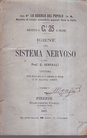 Igiene del sistema nervoso. Lettura fatta nella sala di San …
