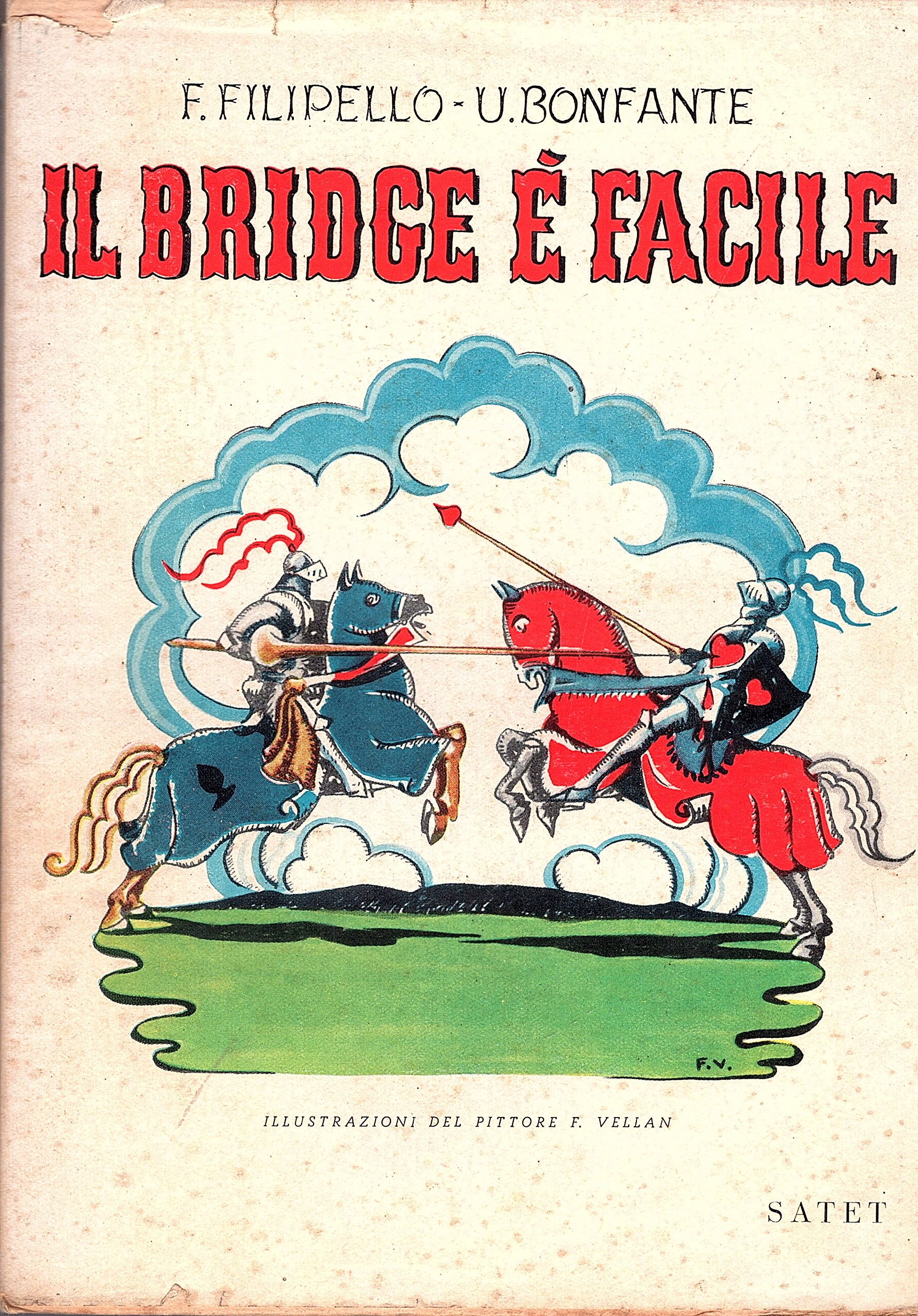 Il bridge è facile. Illustrazioni del pittore F. Vellan
