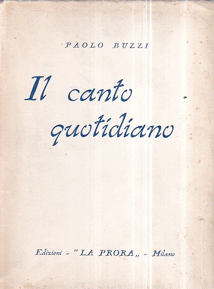 Il canto quotidiano