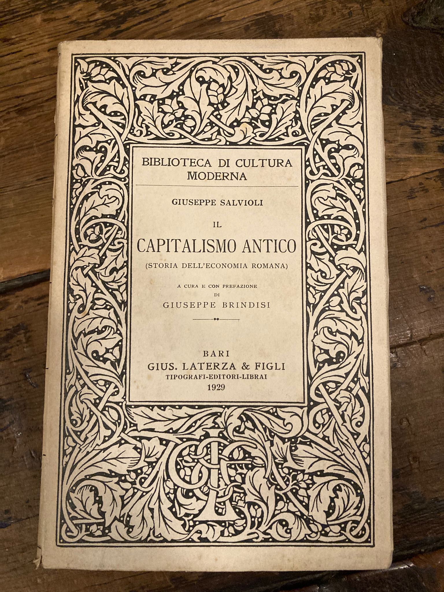 Il capitalismo antico (storia dell' economia romana) A cura e …