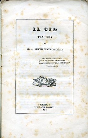 Il Cid. Tragedia