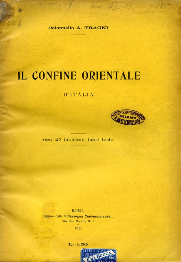 Il confine orientale d'Italia