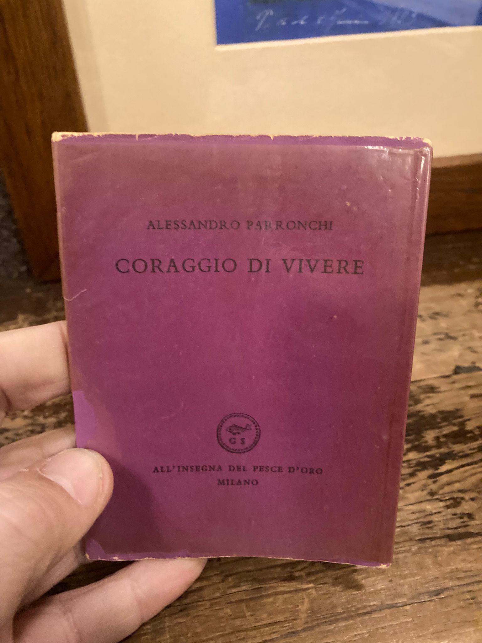 Il coraggio di vivere