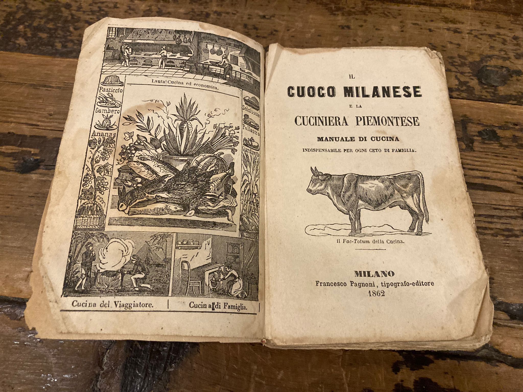 Il Cuoco Milanese e la Cuciniera Piemontese. Manuale di cucina …