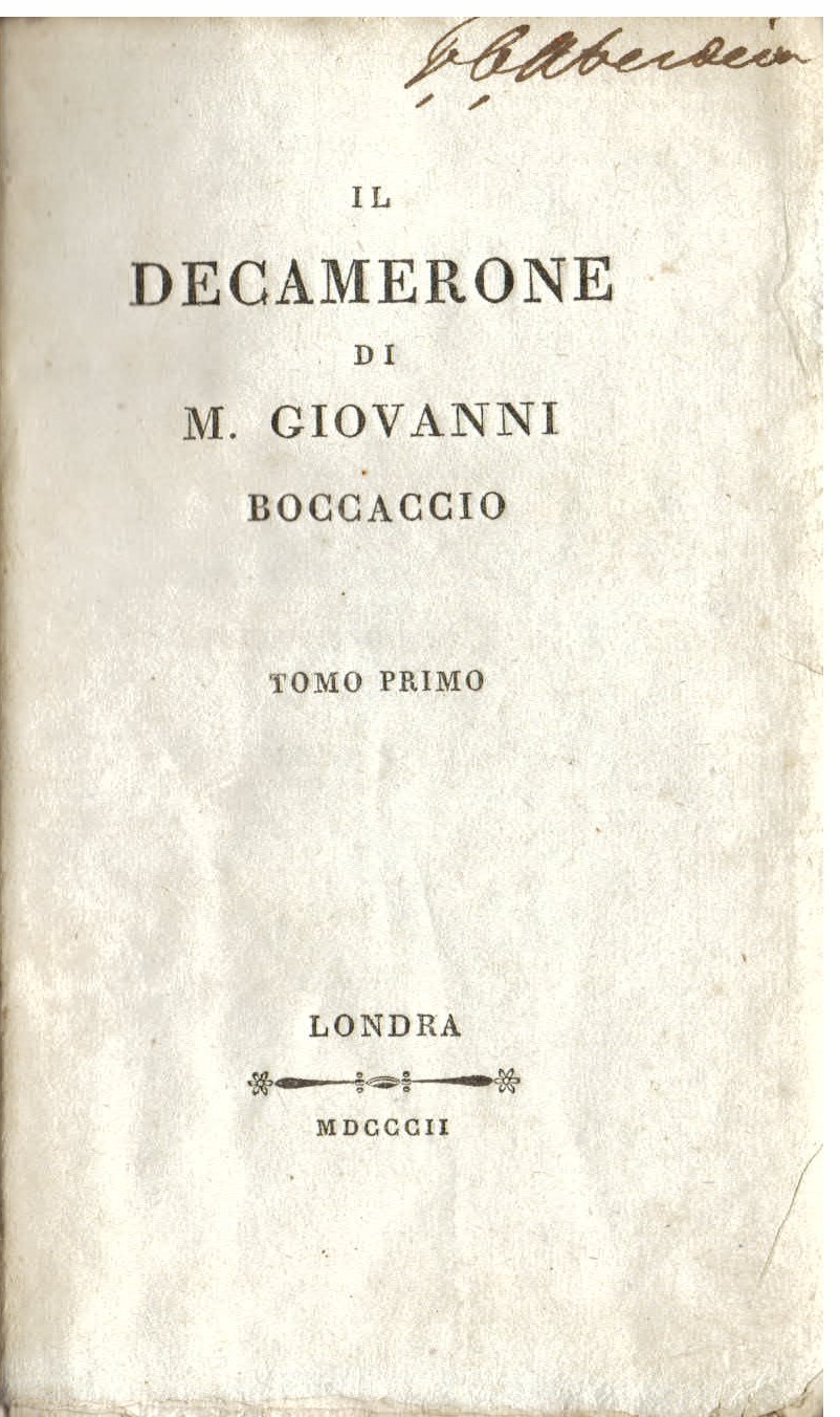 Il Decamerone