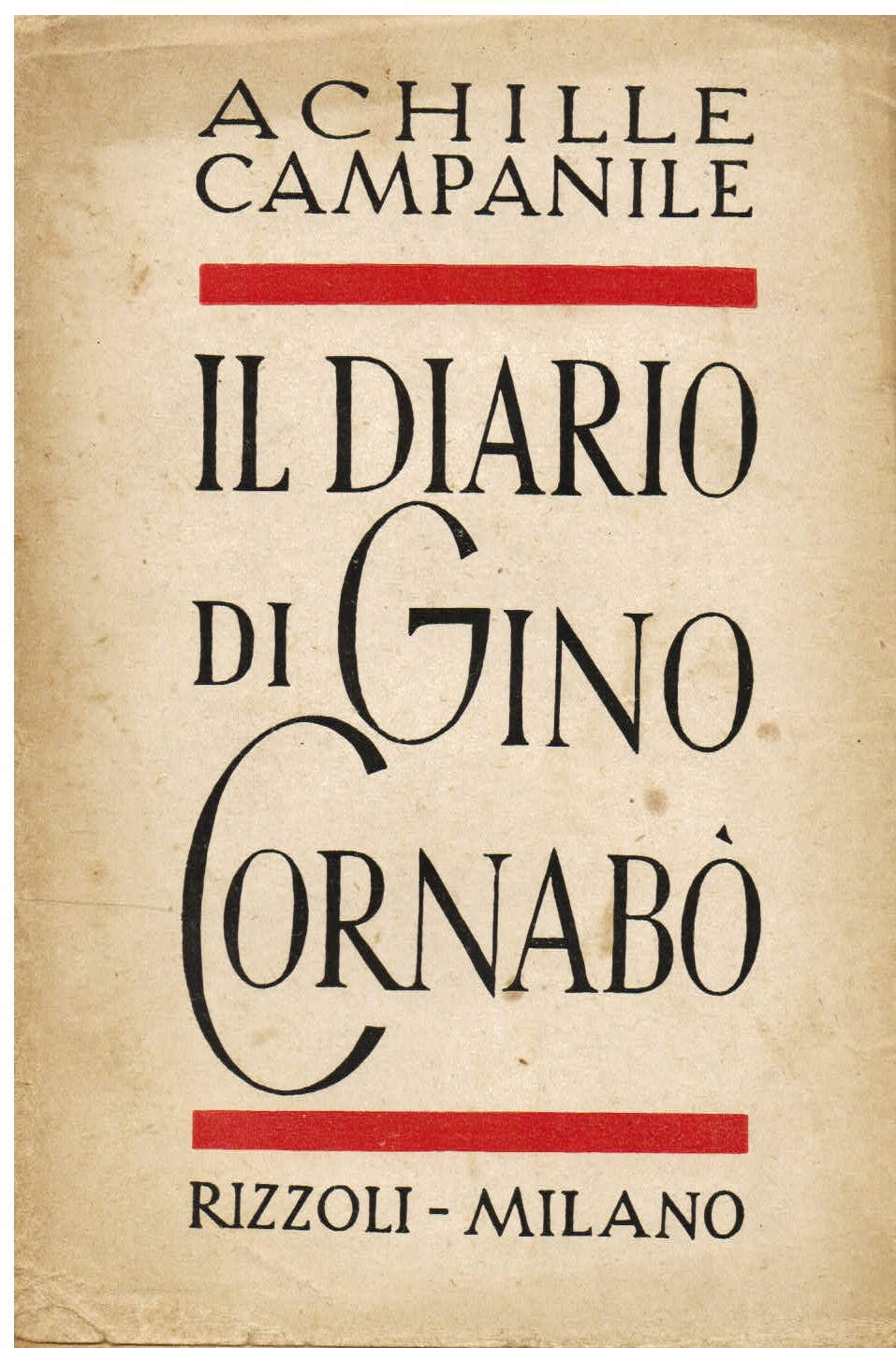 Il Diario di Gino Cornabò