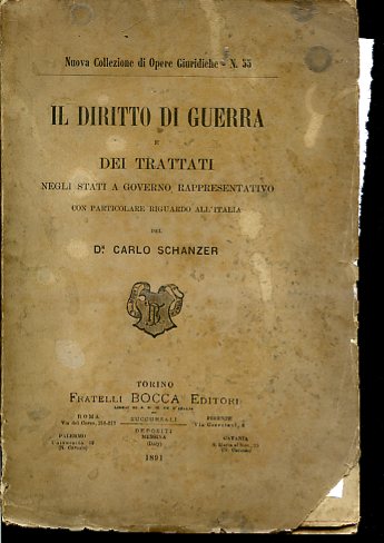 Il diritto di guerra e dei trattati negli stati a …