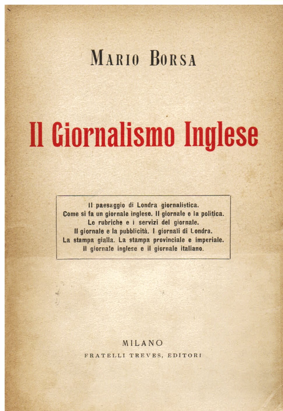 Il Giornalismo Inglese. Il paesaggio di Londra giornalistica. Come si …