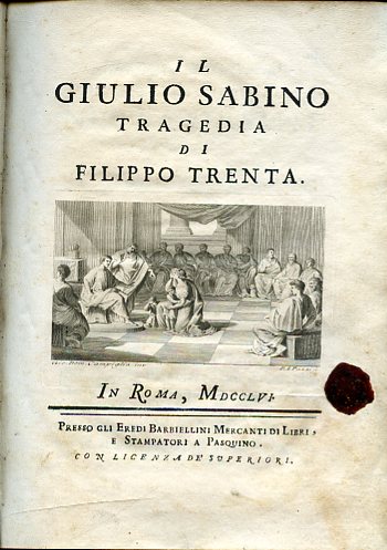 Il Giulio Sabino. Tragedia