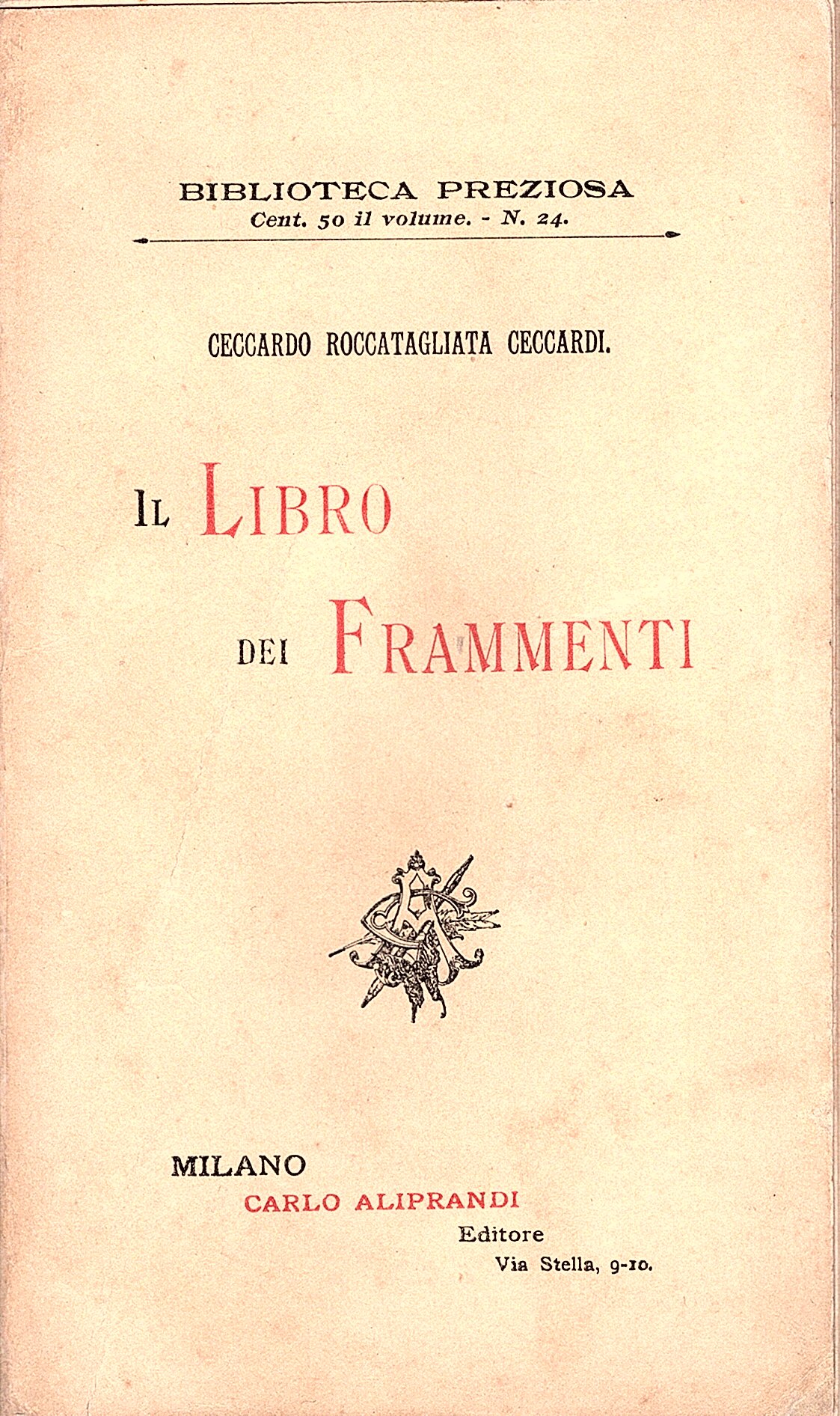 Il Libro dei Frammenti