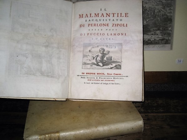 Il Malmantile racquistato di Perlone Zipoli colle note di Puccio …