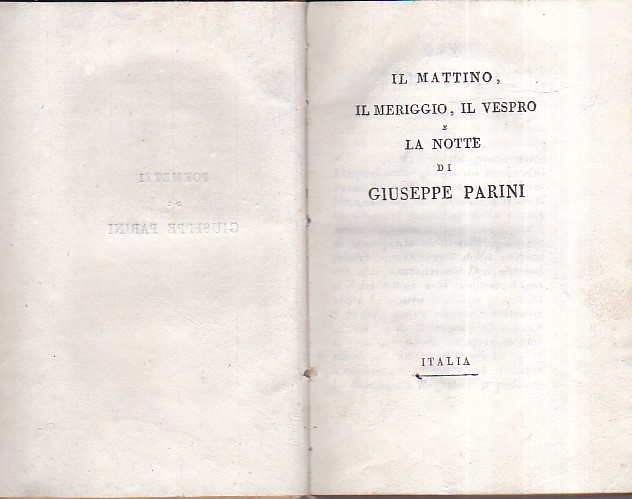 Il Mattino, il Meriggio, il Vespro e la Notte