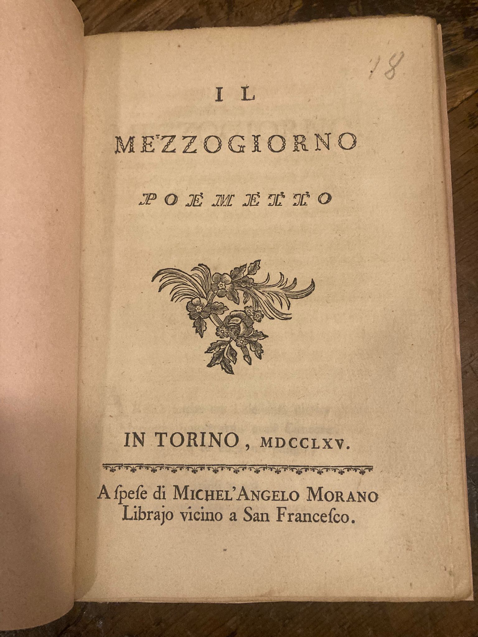 Il Mezzogiorno. Poemetto