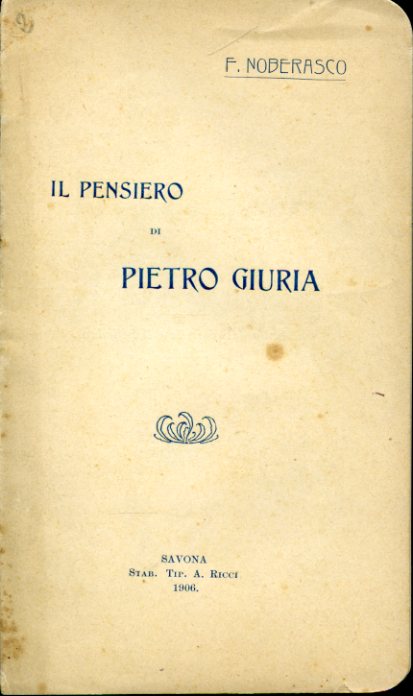 Il pensiero di Pietro Giuria