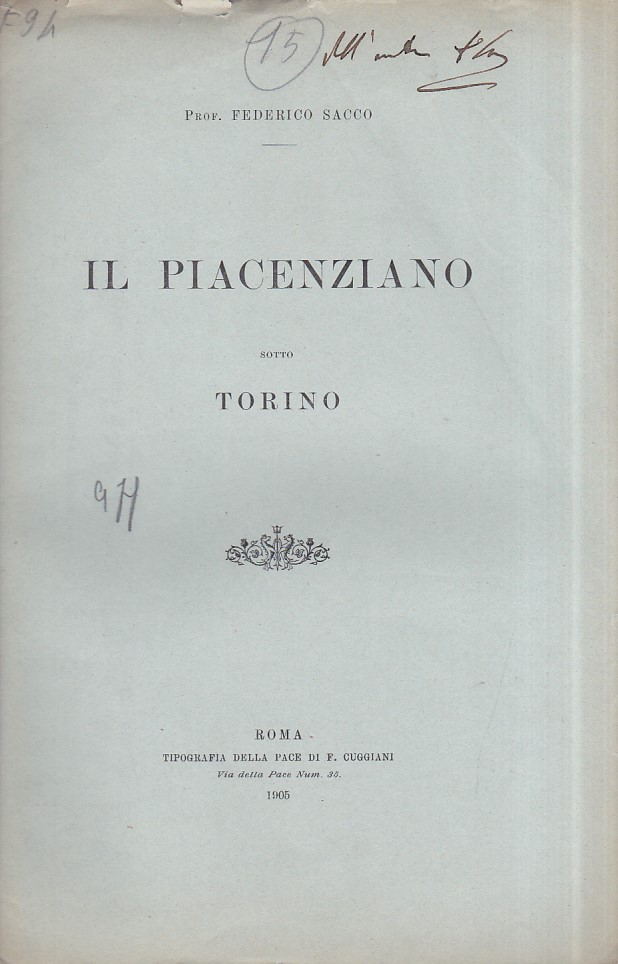 Il piacenziano sotto Torino