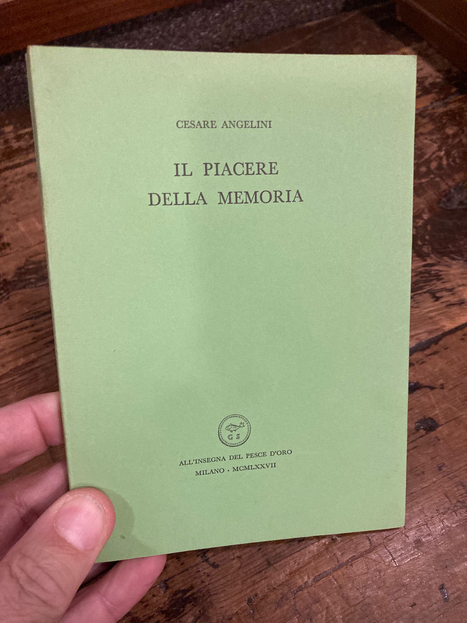 Il piacere della memoria