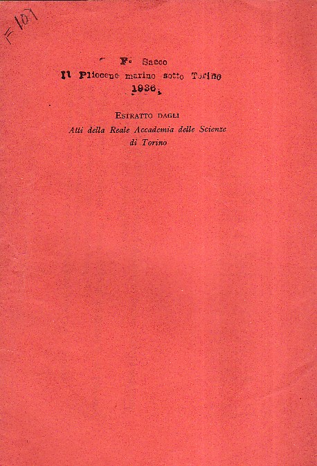 Il Pliocene marino sotto Torino