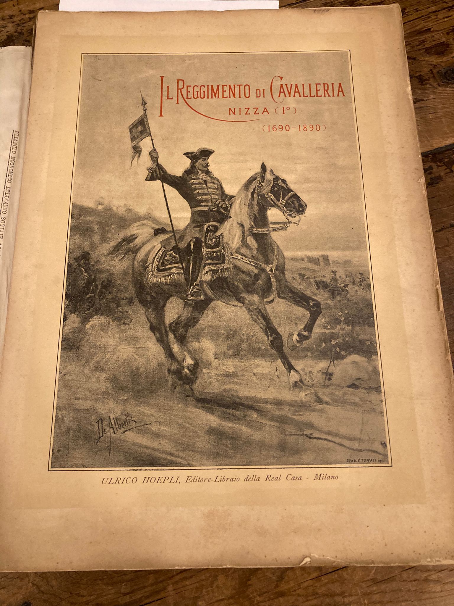 Il Reggimento di Cavalleria Nizza (I°) (1690-1890). Cenni storici e …