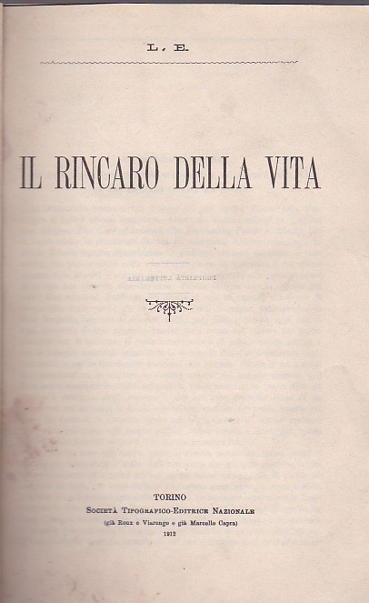 Il rincaro della vita