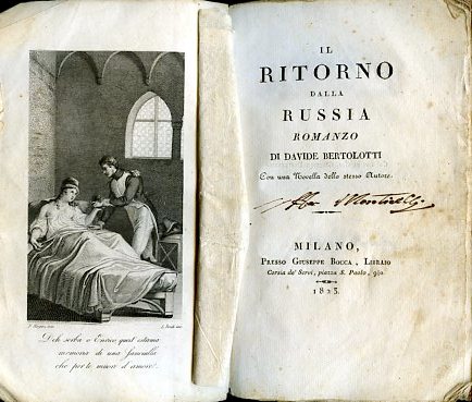 Il ritorno dalla Russia. Romanzo. Con una Novella dello stesso …