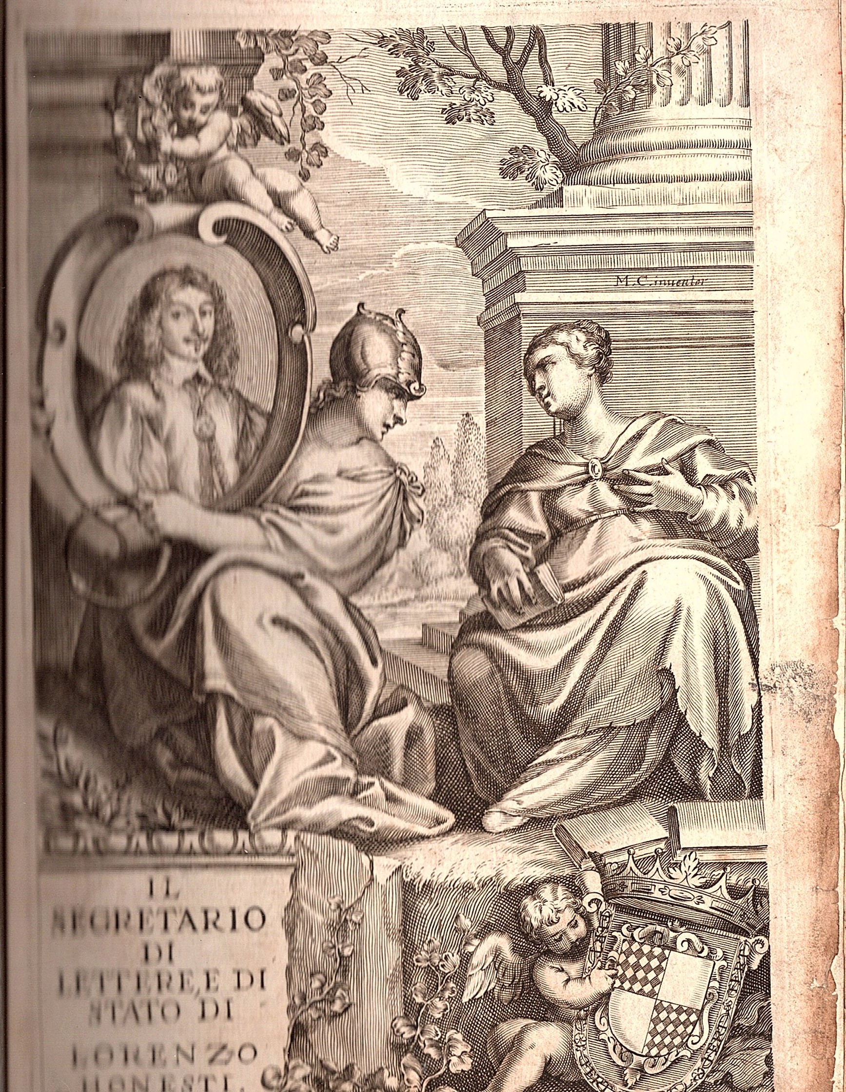 Il segretario di lettere e di stato diviso in concetti, …