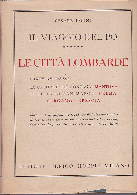 Il Viaggio del Po. Traccia storico - estetica per la …