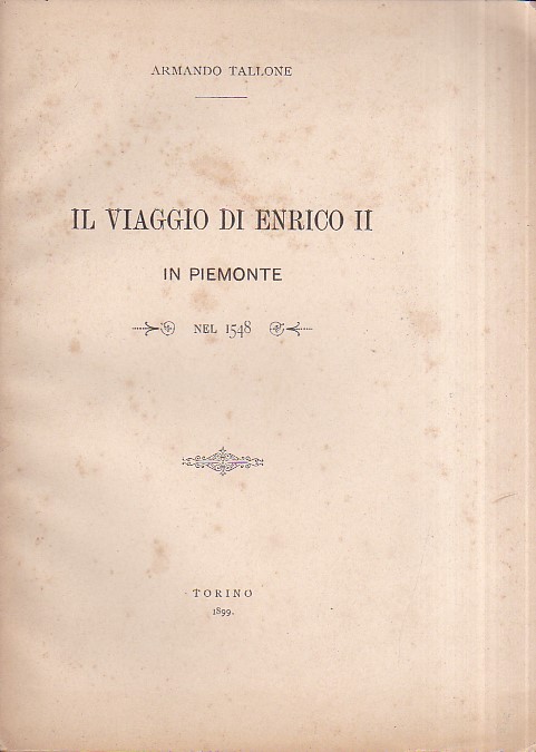 Il viaggio di Enrico II in Piemonte nel 1548