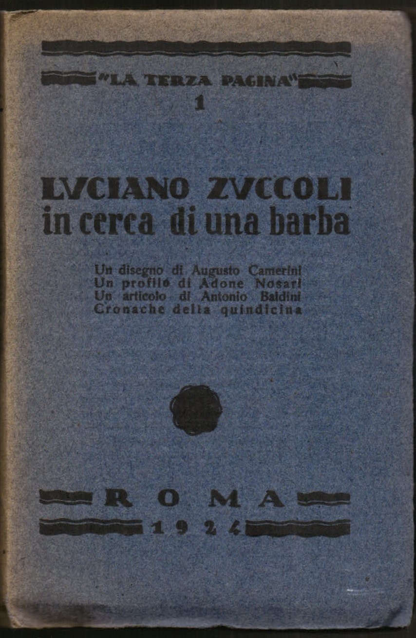In cerca di una barba. Un disegno di A. Camerini, …