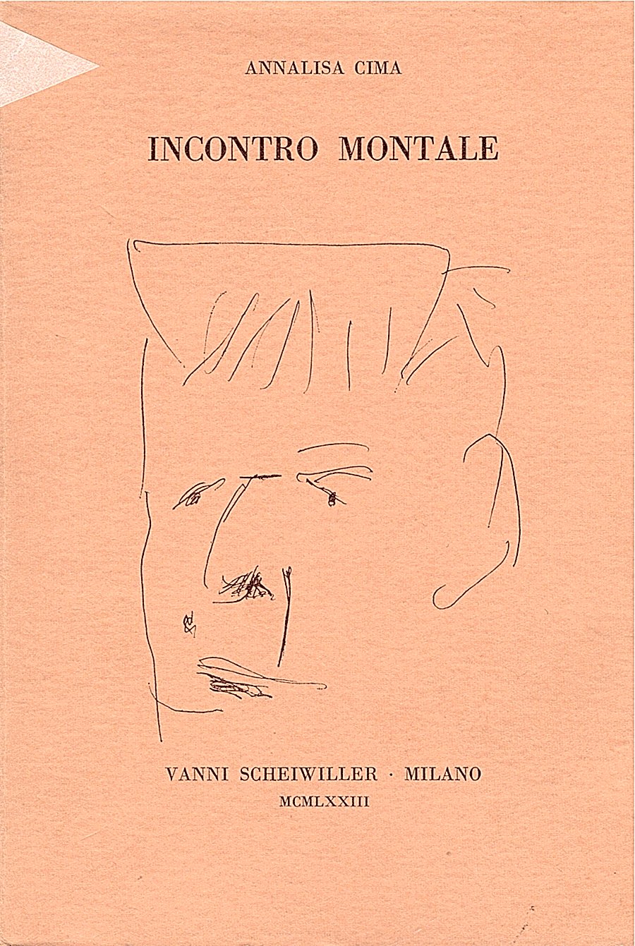 Incontro Montale. Con uno schizzo inedito di Marino Marini