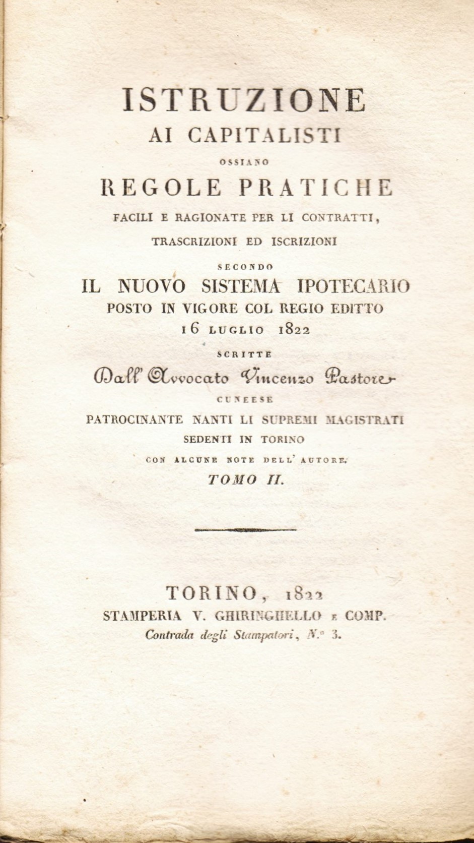 Istruzione ai capitalisti ossiano regole pratiche facile e ragionate per …